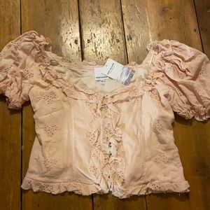 Skylar + Madison pink top